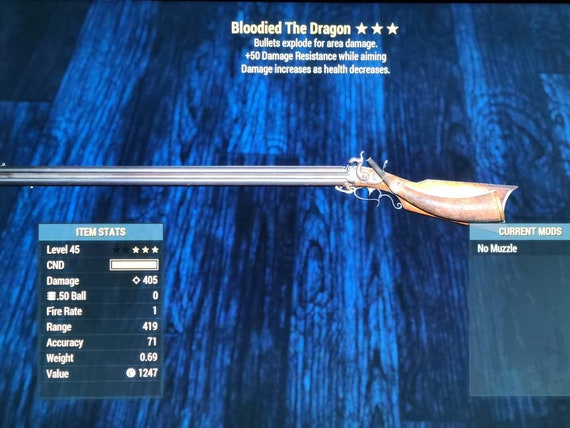 bloodied weapon dmg increase falout76